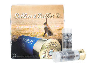 Sellier and Bellot 12 gauge 00 buck shot features a 9 pellet design